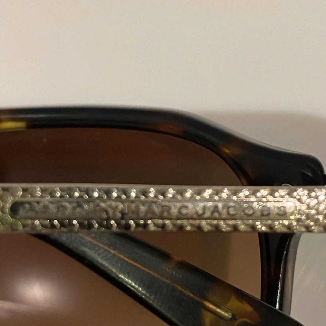 Marc Jacobs bruna pilotbågar solglasögon - 3