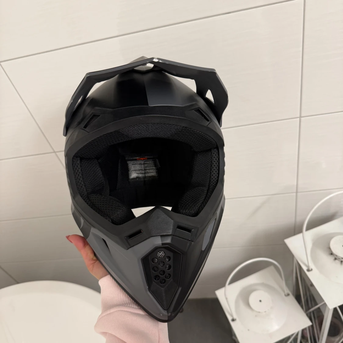 Raven crosshjälm svart grå - 2