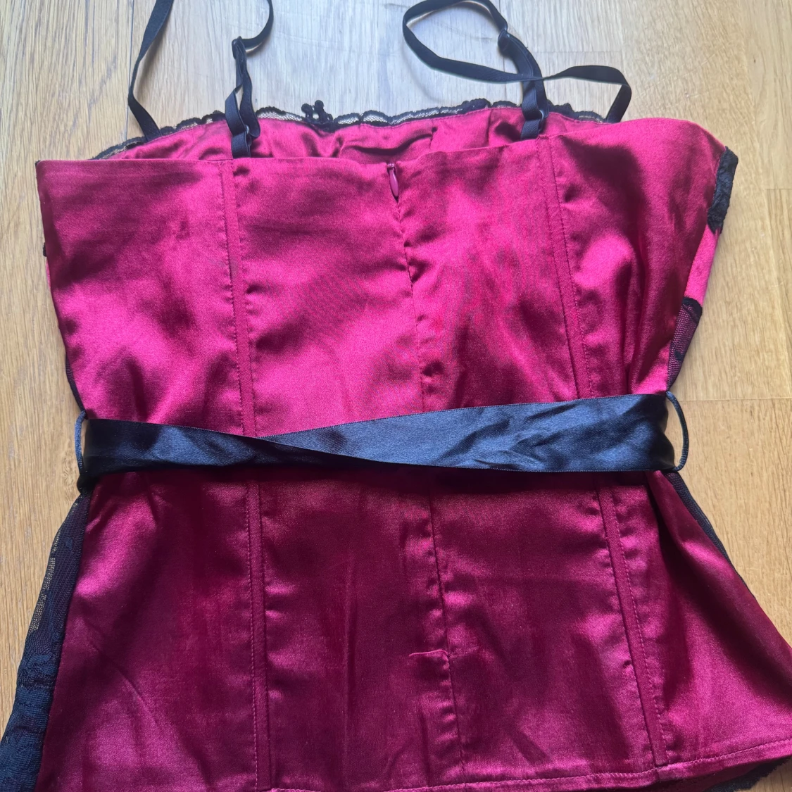 y2k vintage korsett emo gothic festtopp - 3