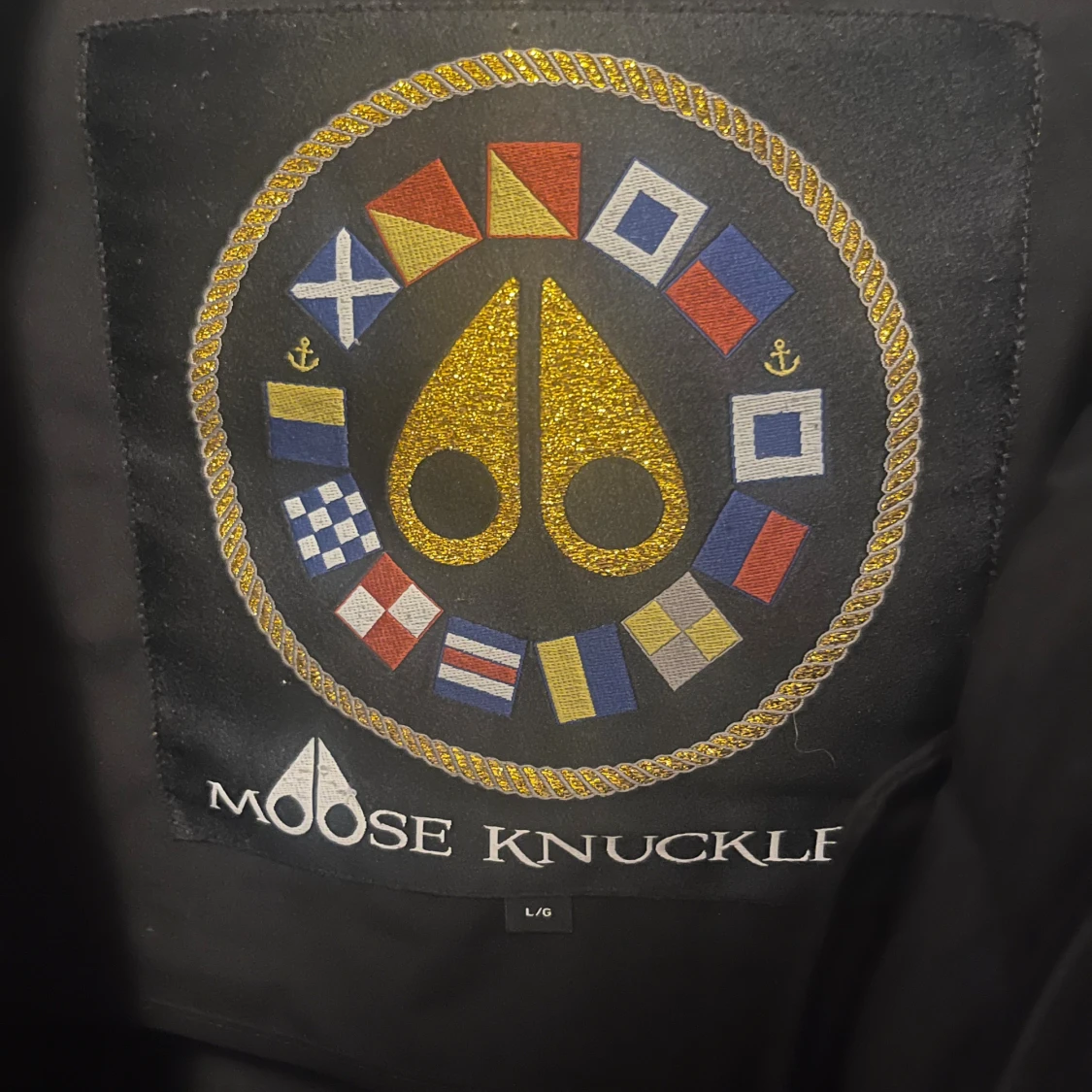 Svart pufferjacka Moose Knuckles L - 3