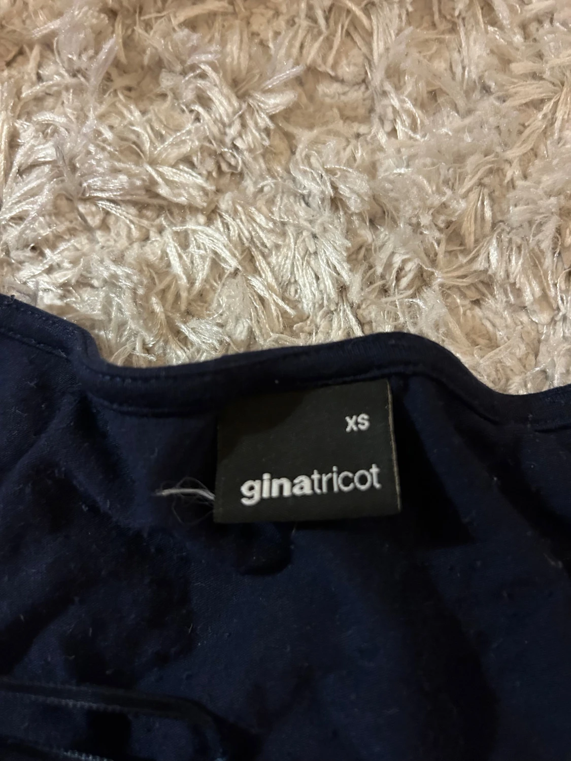 Svart långärmad topp Gina Tricot XS - 2