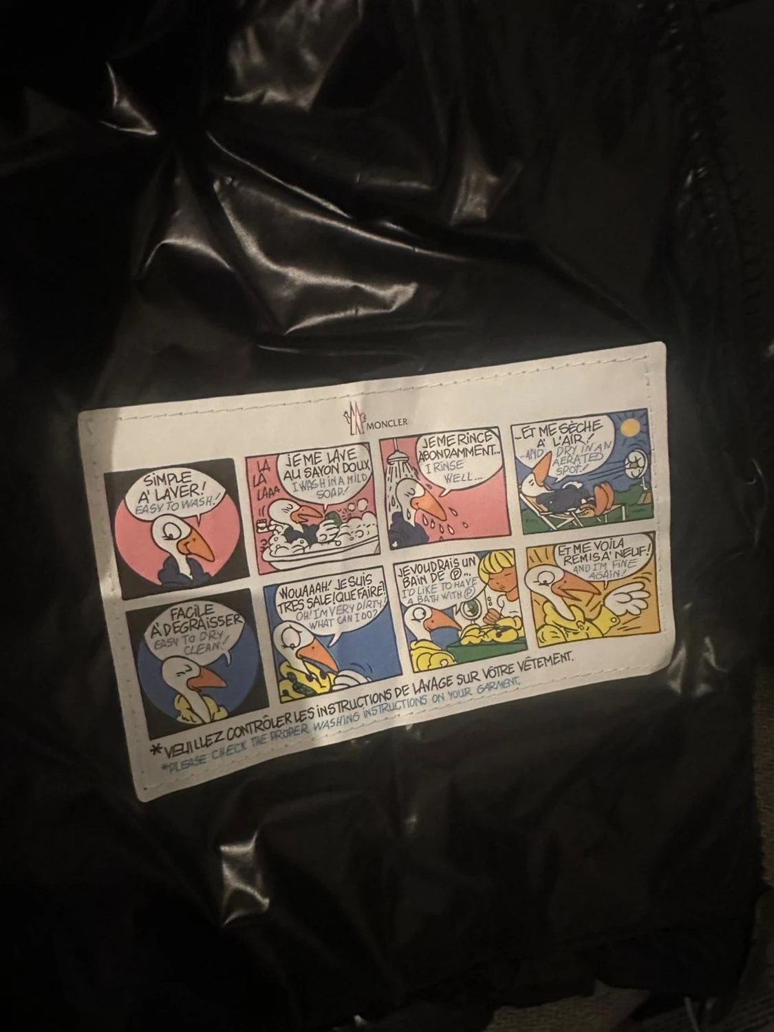 Svart Moncler pufferjacka - 2