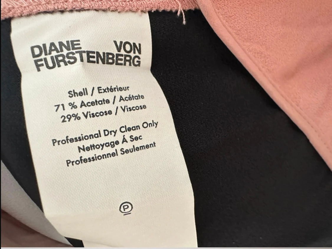 Svart omlottklänning från Diane von Furstenberg - 6