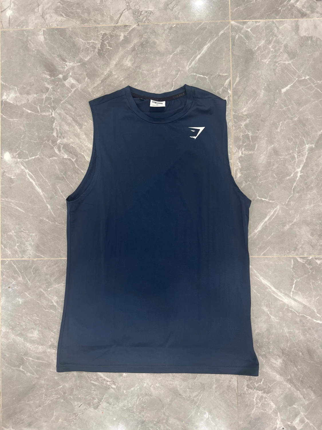 Mörkblå linnetopp från Gymshark