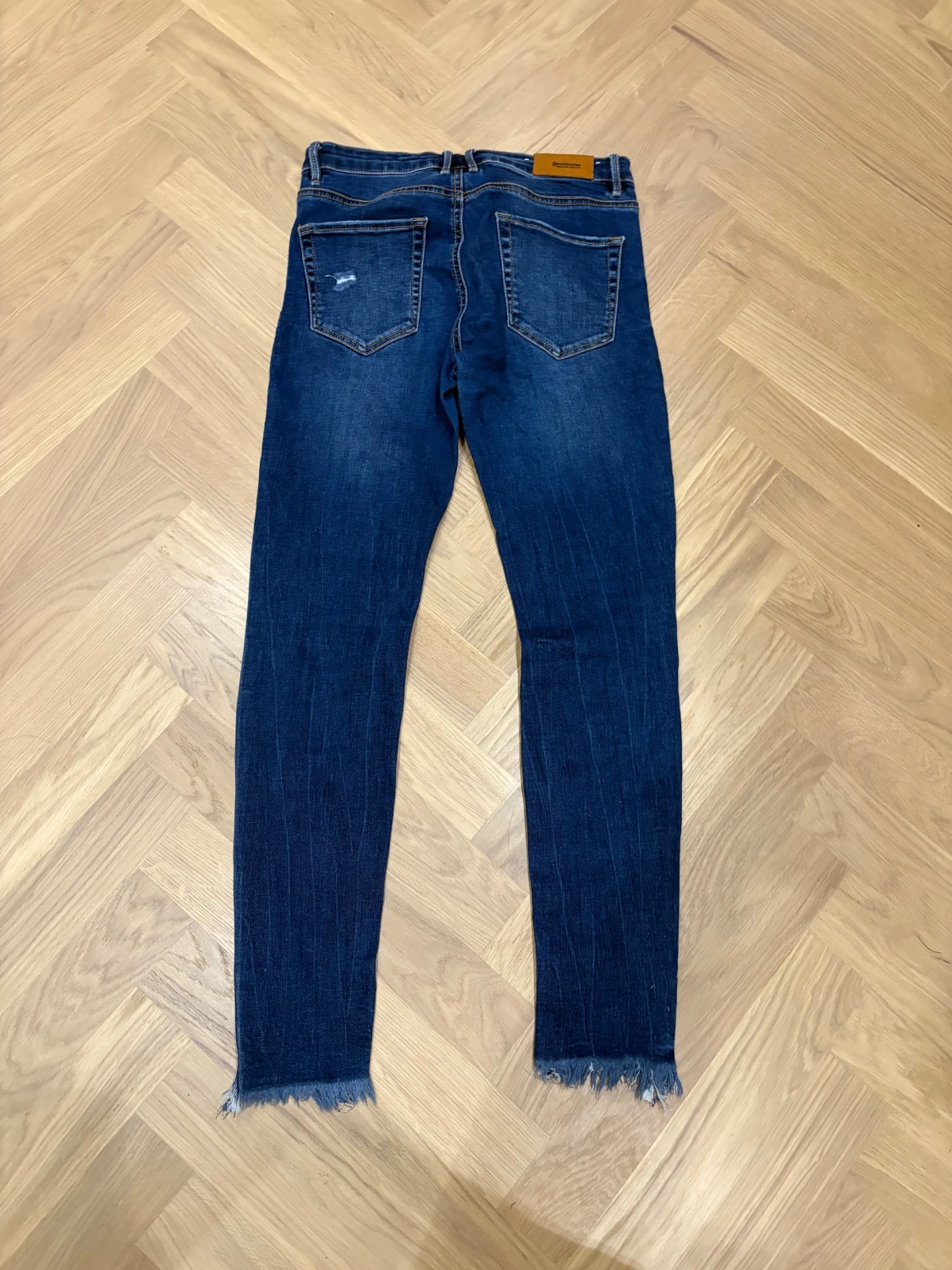 Blå low waist jeans från Stradivarius - 2