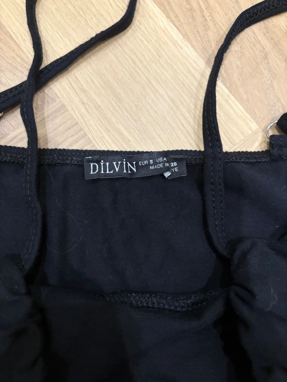 Svart korsett-topp från Dilvin - 1