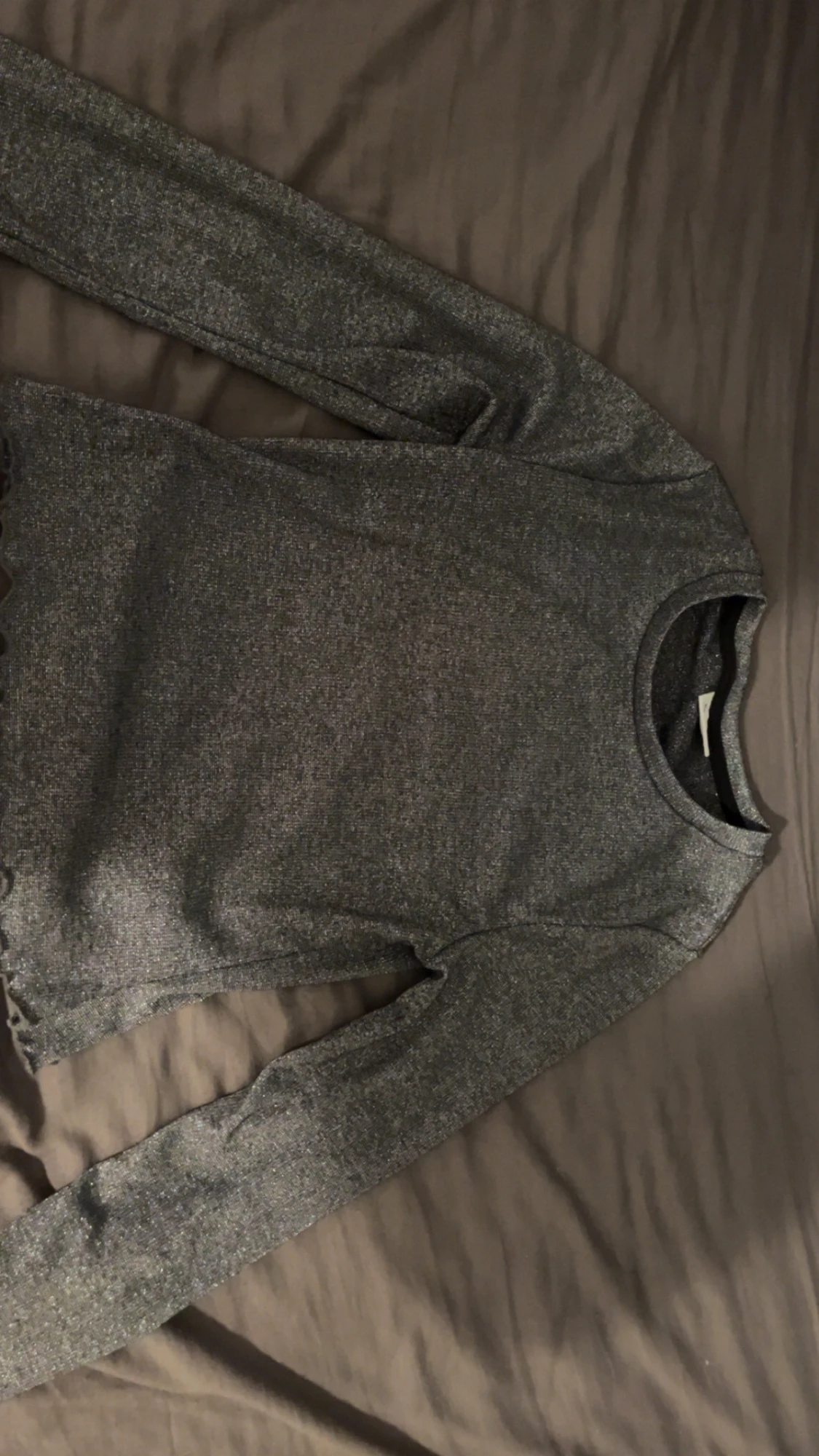 Glittrig långärmad tröja Kappahl - 2