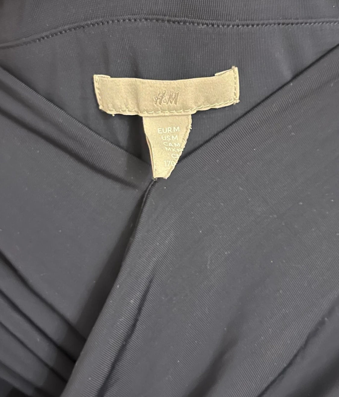 Marinblå långklänning från H&M - 2