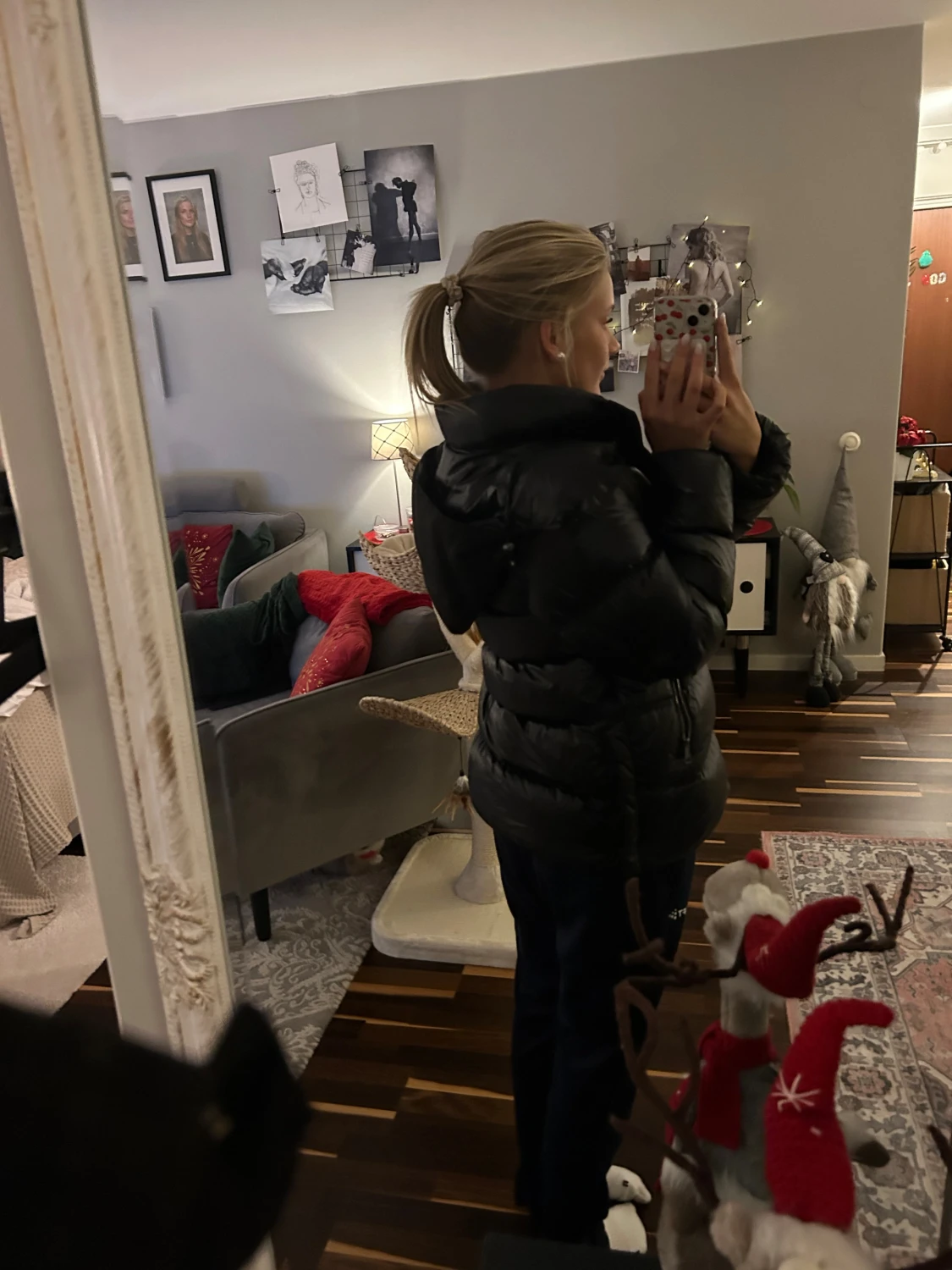 Svart pufferjacka från Massimo Dutti - 1