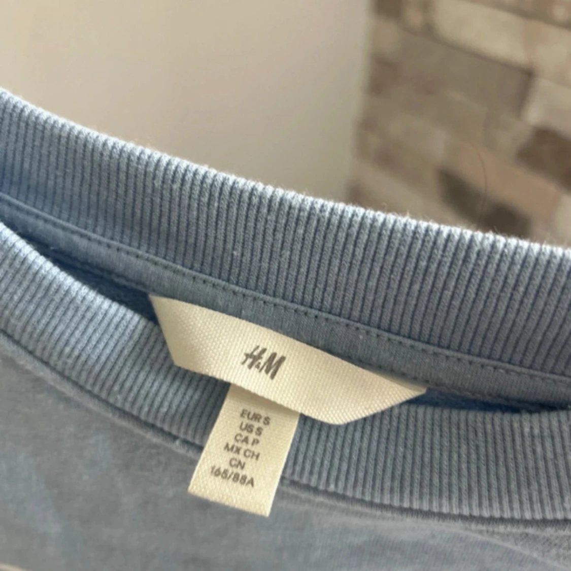 Blå sweatshirt VENICE från H&M - 1