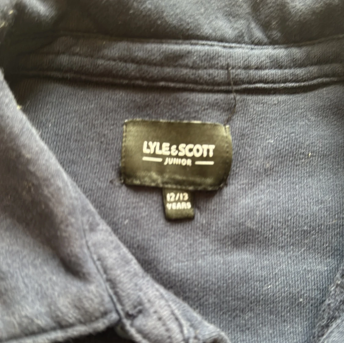 Mörkblå overshirt från Lyle & Scott - 1