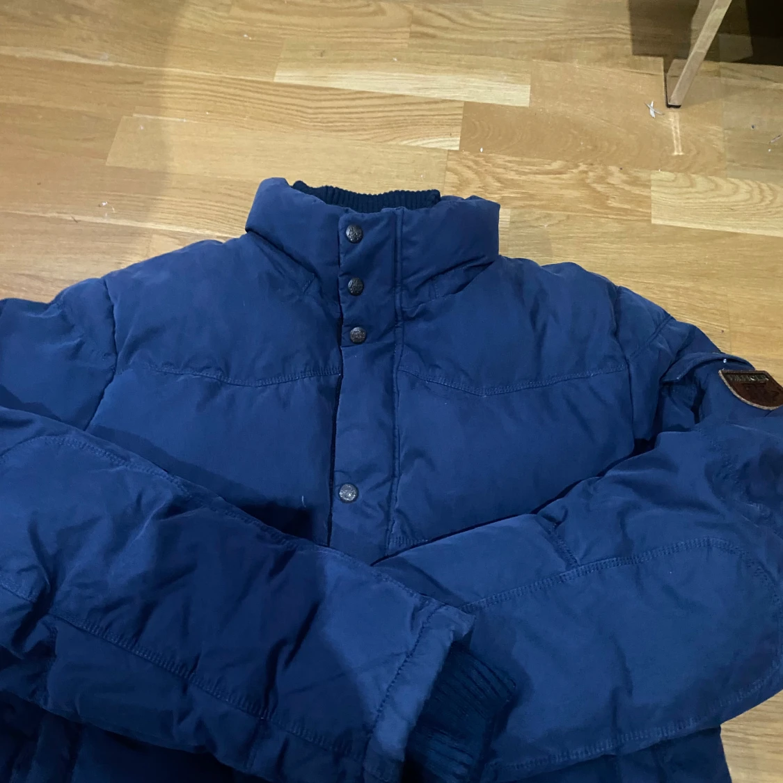 Blå pufferjacka från Hilfiger Denim - 1