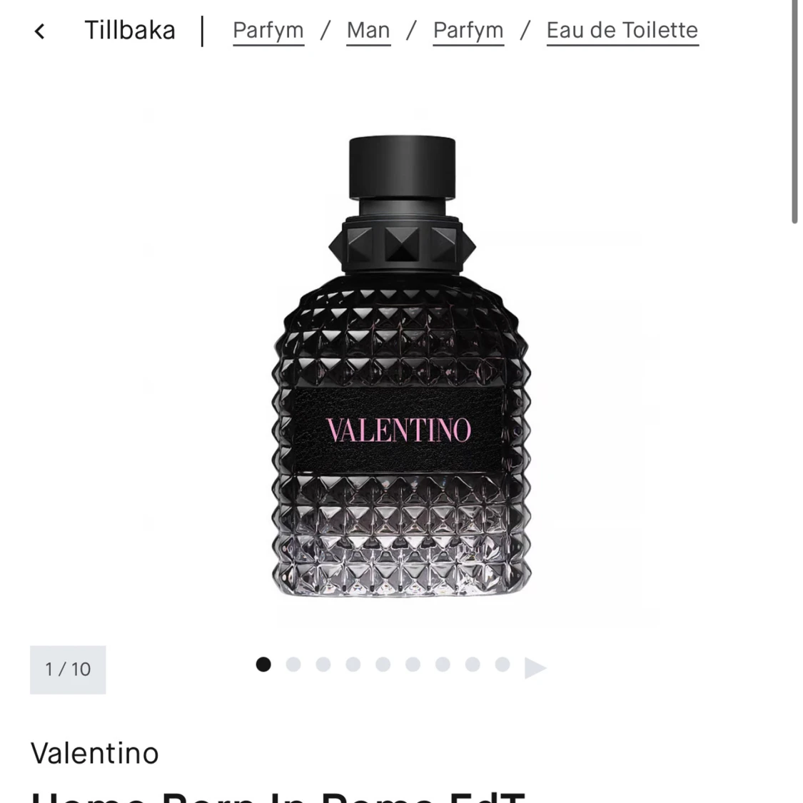 Valentino Uomo Born In Roma EdT - 1