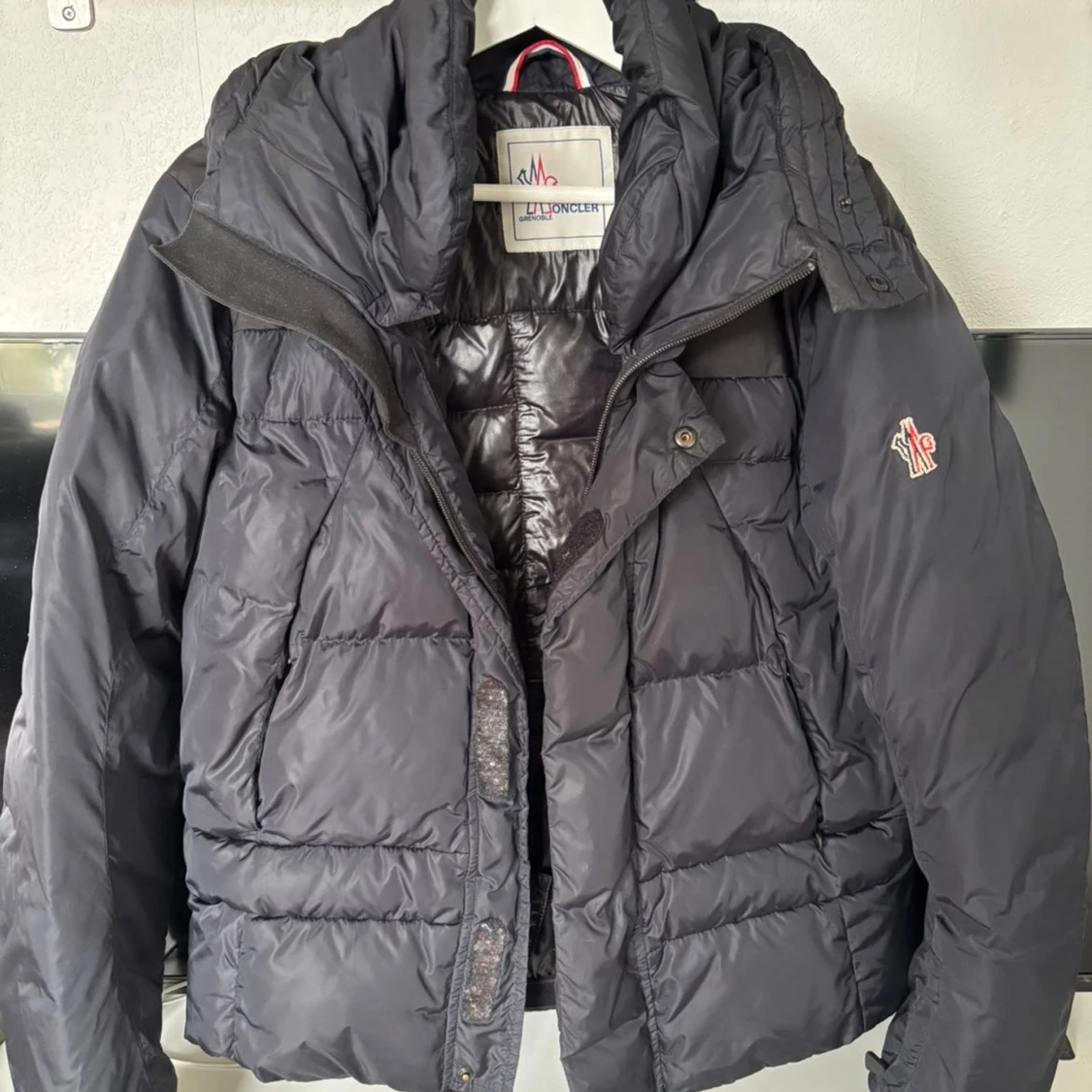  Moncler pufferjacka med huva