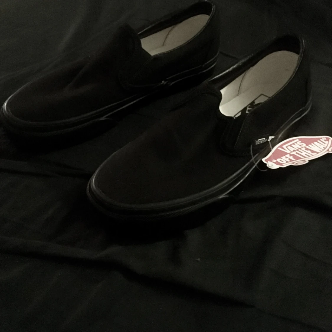 Classic Vans slip ons (svart) - 2