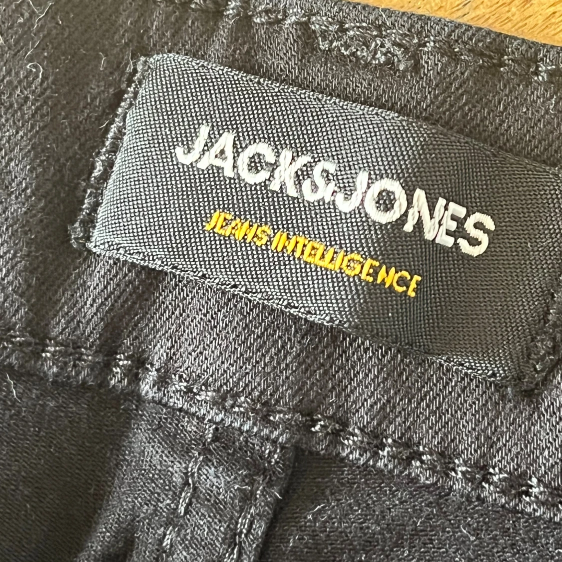 Svarta stretchjeans från Jack & Jones - 1