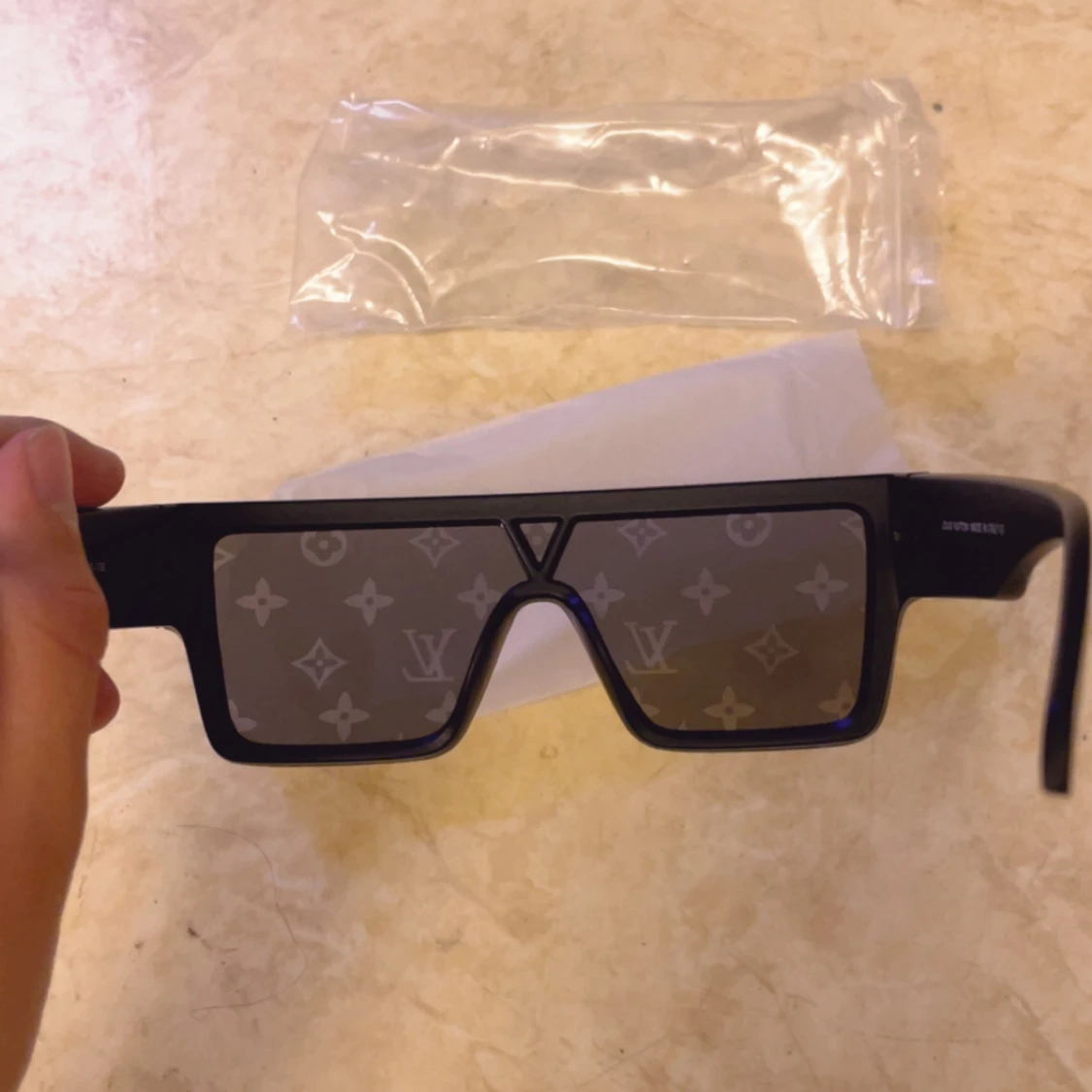 Svarta monogram glasögon - 1