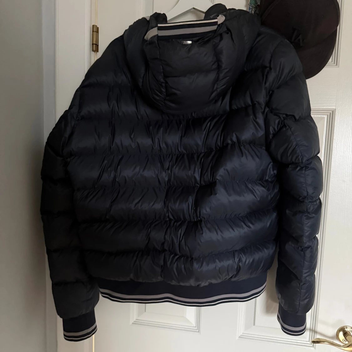 Marinblå herno jacka - 2