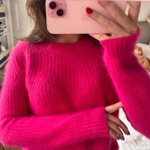 Angora tröja!  - Så snygg stickad tröja i 70% angora 