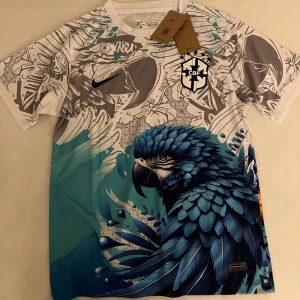 Brazil fotbollströja - Säljer en fin Brazil fotbollströja i storlek S. Tröjan är oanvänd!