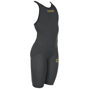 Arena Tävlingsbaddräkt  - Arena powerskin carbon flex vx i mörk grå och guld. Orginal pris på 3500. Åtsittande och i bra kvalite och söker nu ny ägare då min egna karriär har tagit slut. Den är bra i storleken och funkar om man vill till 36 men behövs lite mer viljestyrka. Men klister längst ner och fila markering sitter kvar. 