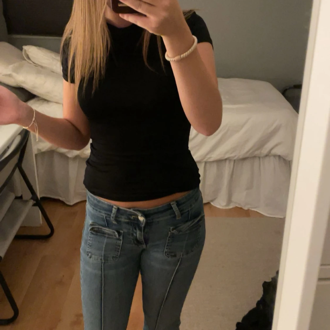 Blåa Nelly Jeans