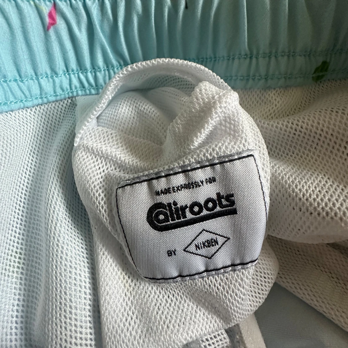 Ljusblå badshorts från Nikben x Caliroots - 3