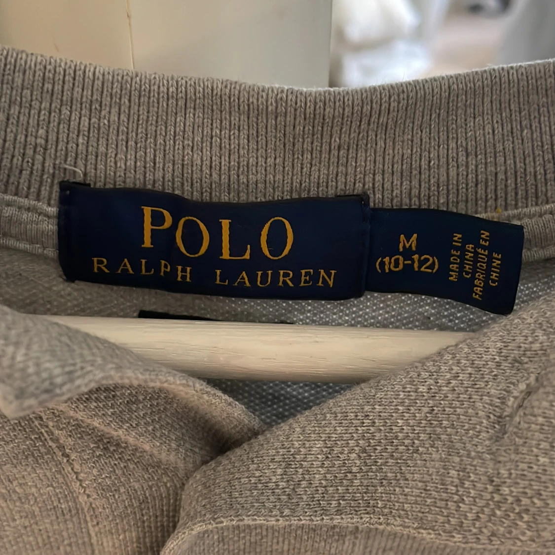 Grå långärmad pikétröja Polo Ralph Lauren - 3