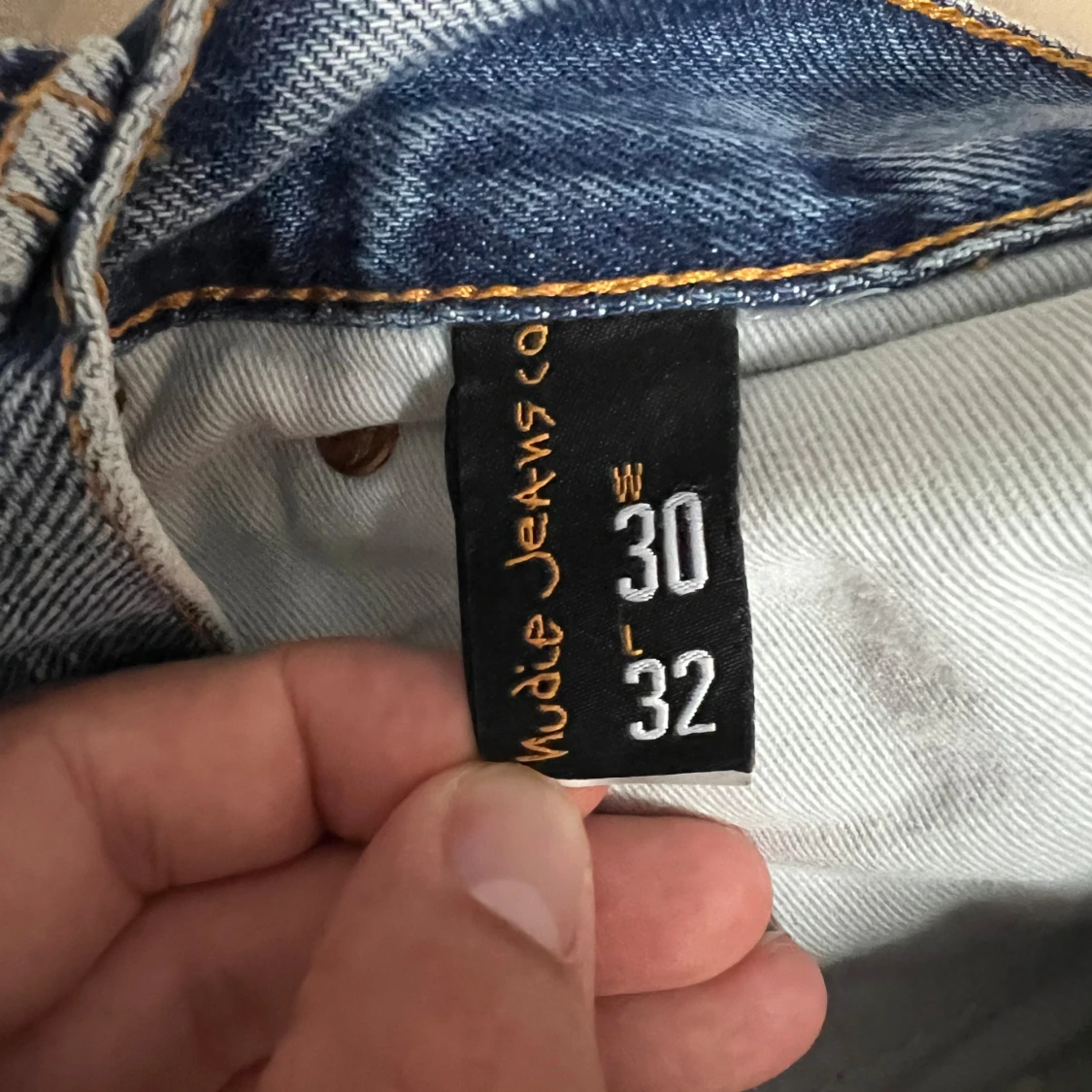 Blå jeans från Nudie Jeans - 4