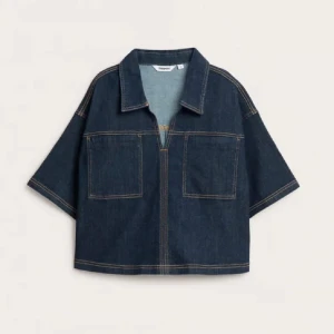 Jeanstopp ifrån Kappahl  - Superfin jeansblus, inga tecken på användning😍
