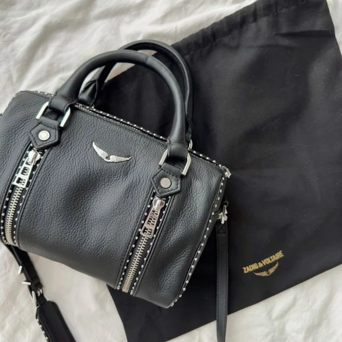 Svart handväska Zadig & Voltaire