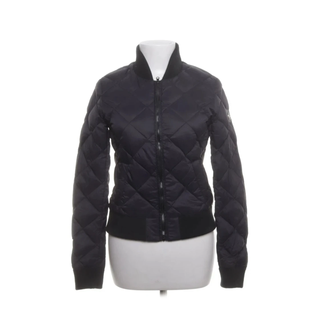 Svart quiltad dunjacka Hollies S