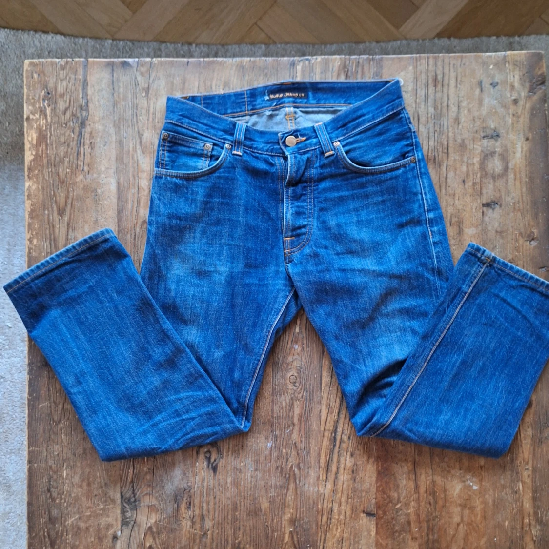 Blå jeans från Nudie Jeans, 27/30 - 2