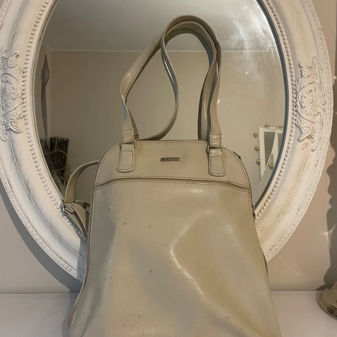 Beige ryggsäck från Bitte Collection