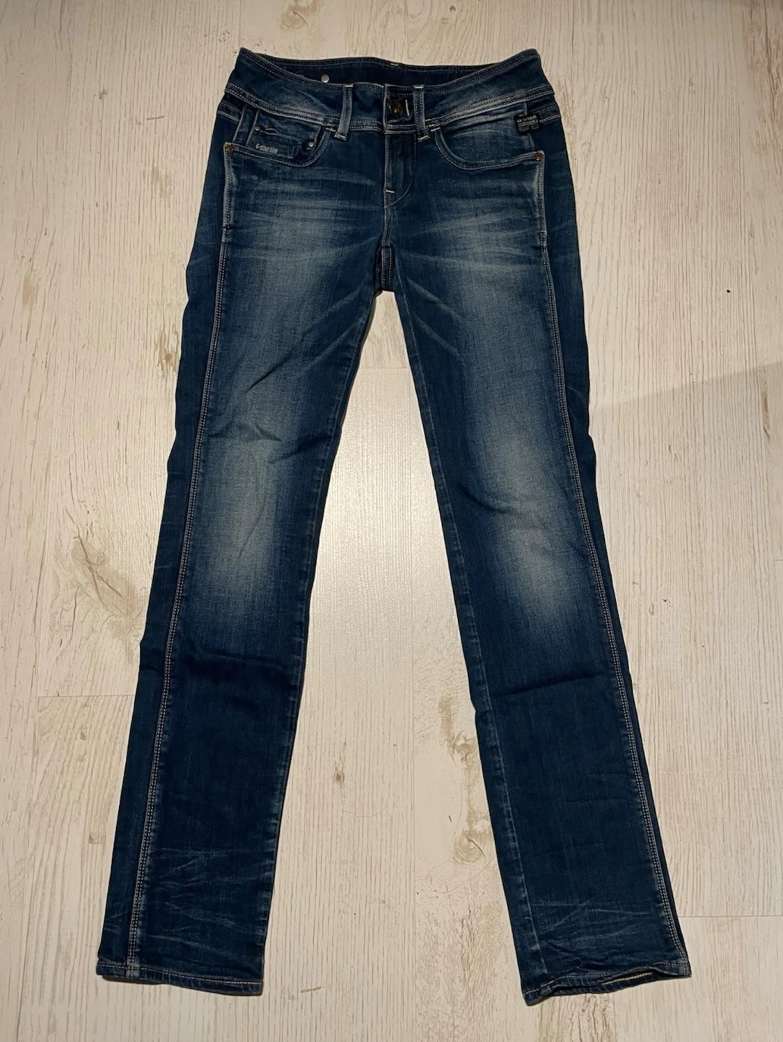 Lågmidjade raka jeans G-Star Raw