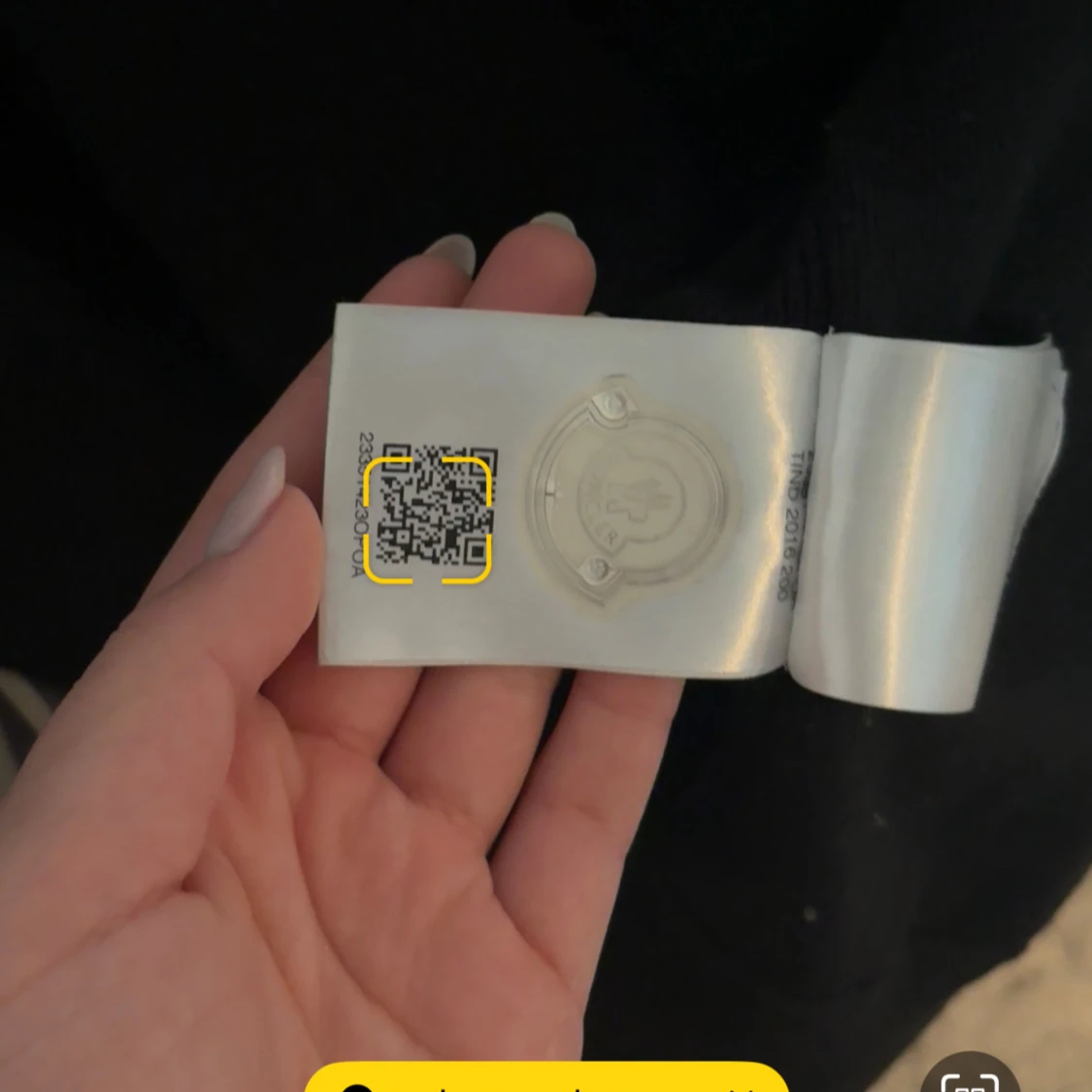 Svart Moncler hybridjacka med huva - 3