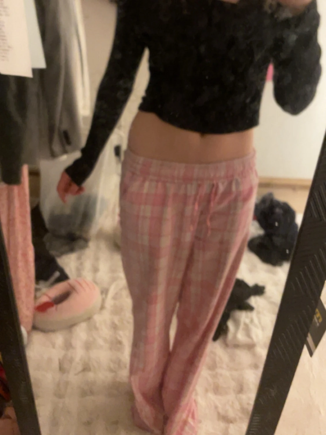 Svart croppad topp från Vero Moda - 1