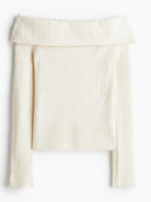 Offshoulder stickad tröja - Aldrig använd!!!💕Tycker inte denna passar på just mig men i överlag så är den så snygg!!!