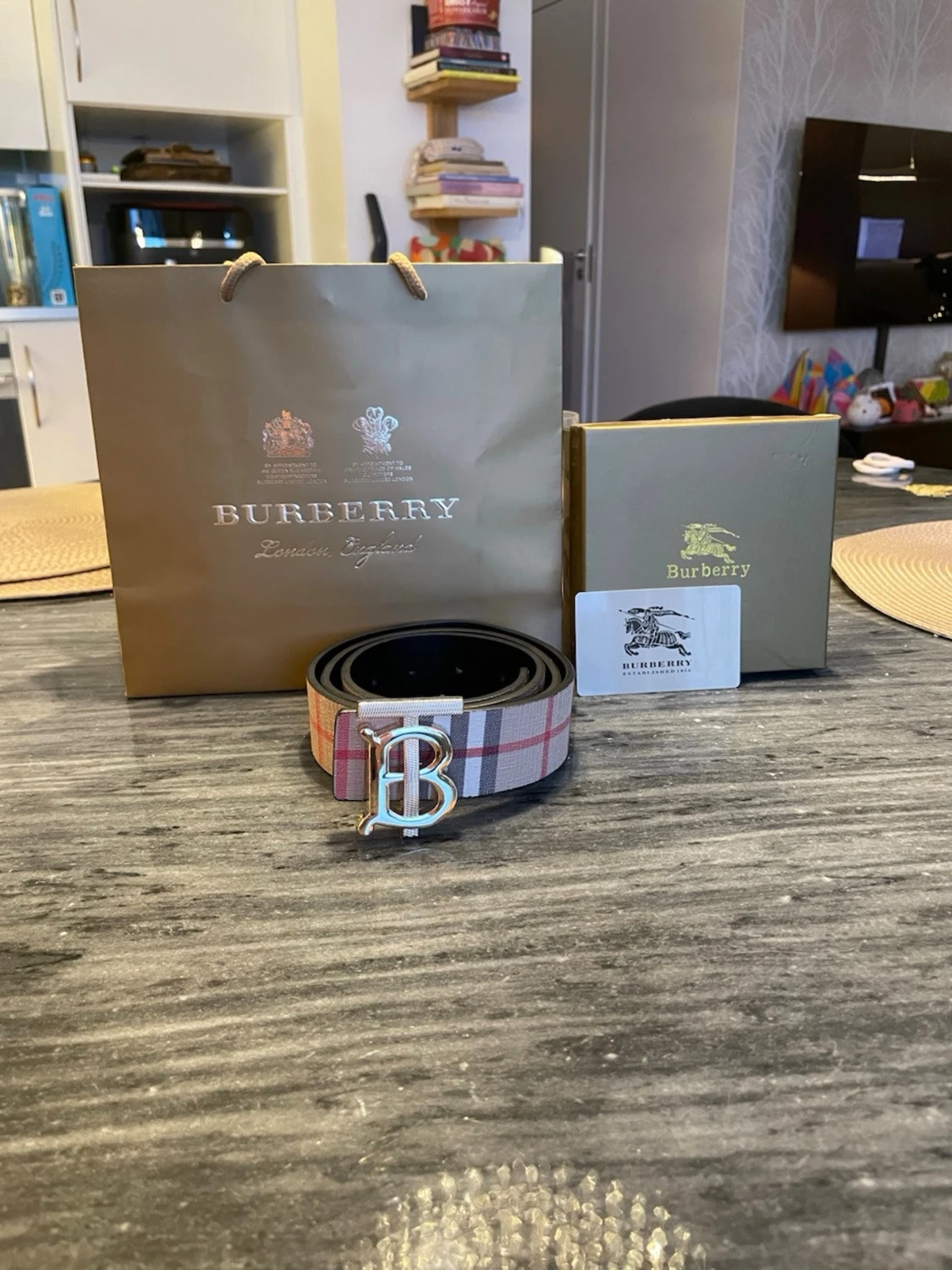 Burberry bälte - 1