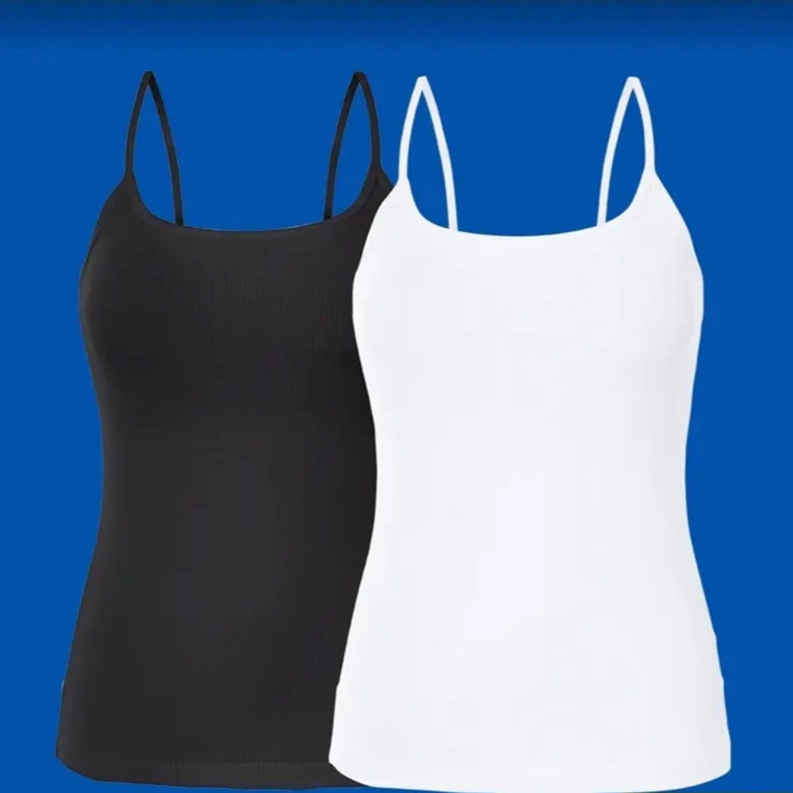 Ribbat linne i svart från Lidl