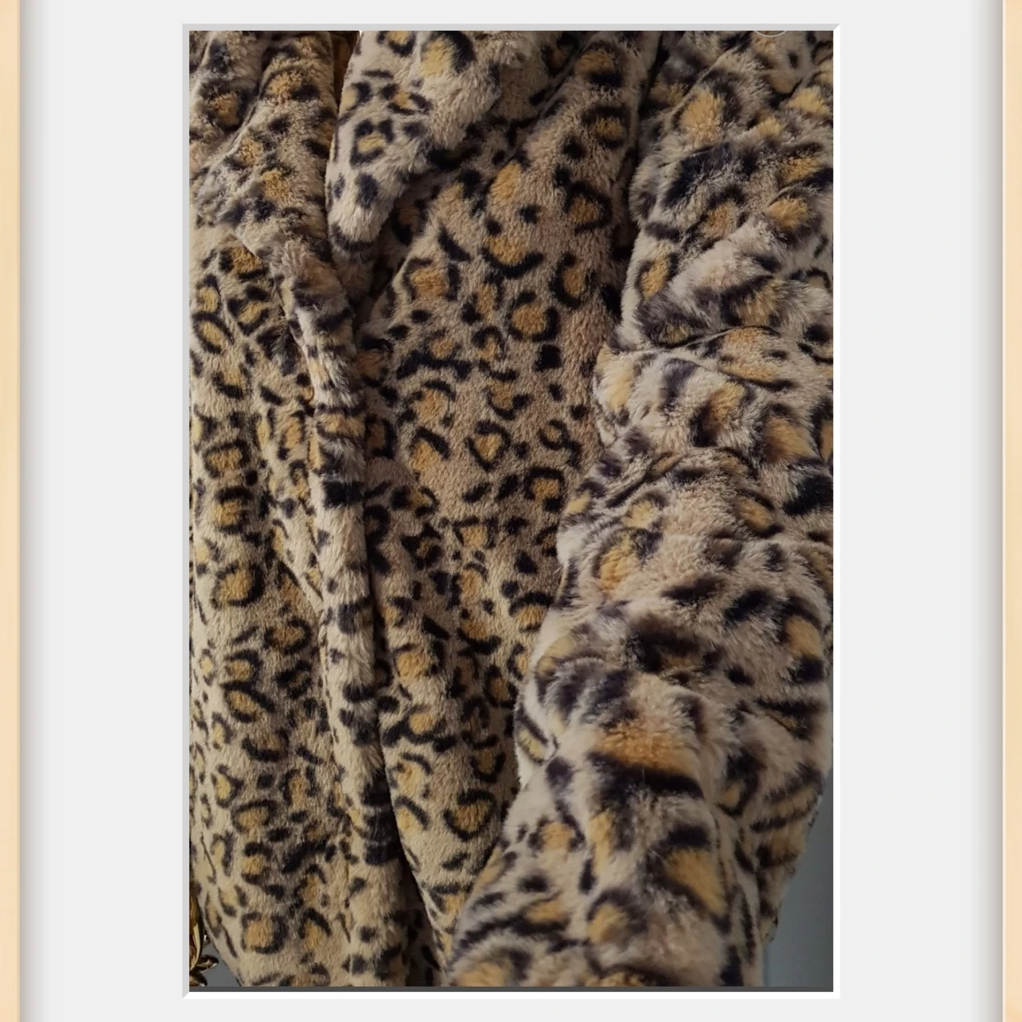 Leopardmönstrad pälsjacka Lager 157 - 1