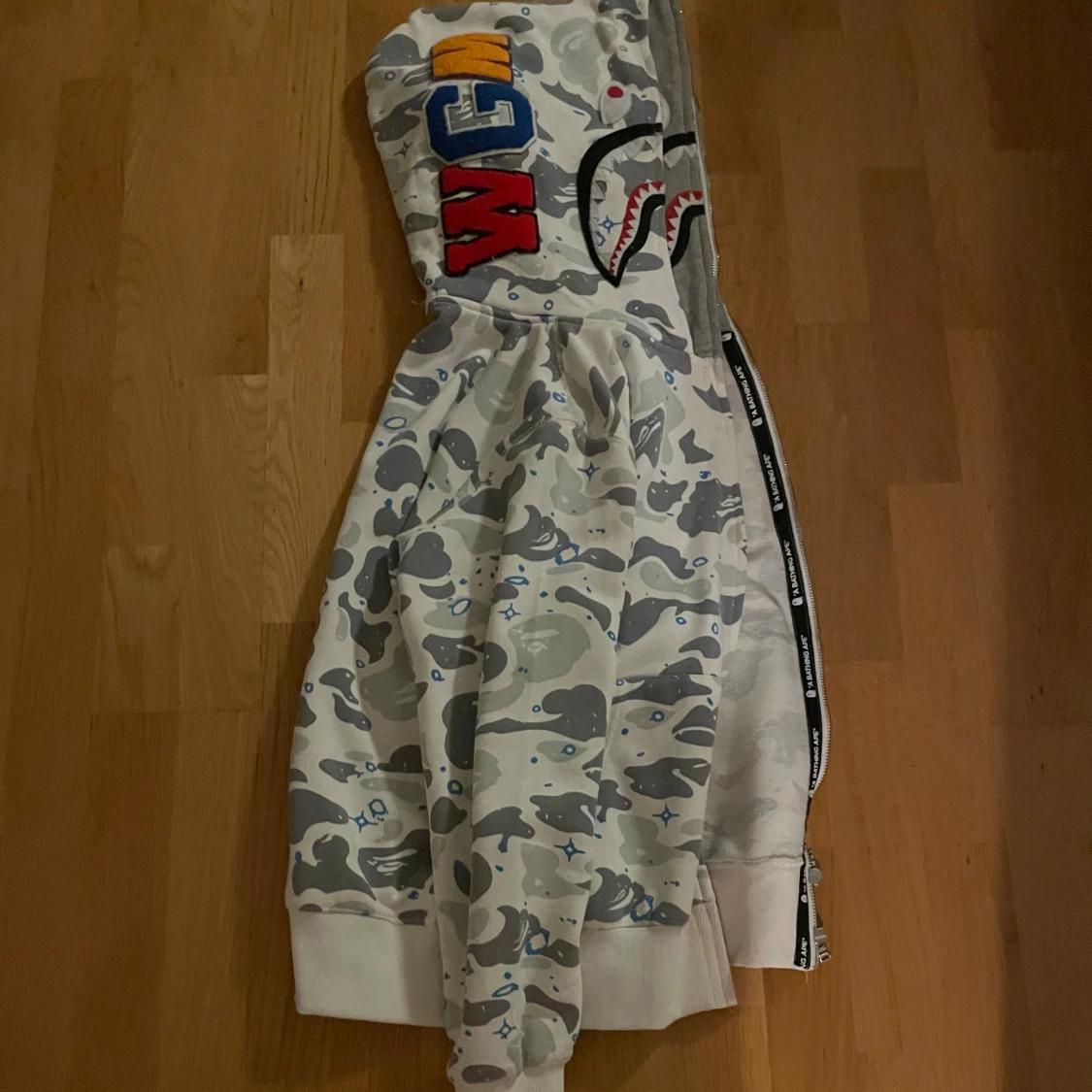 BAPE camo hoodie - 1