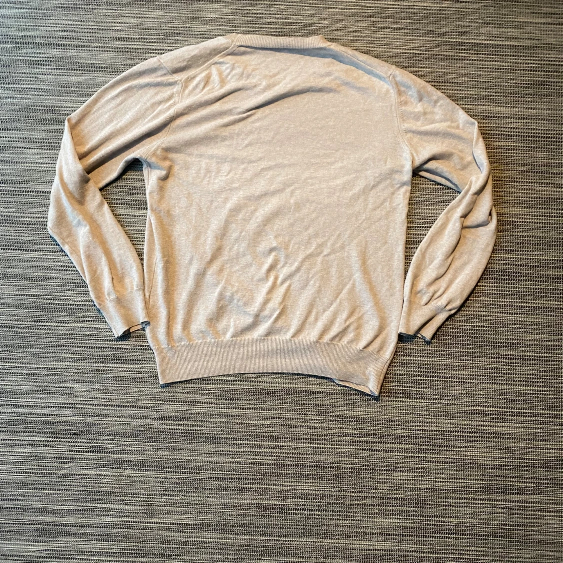 Beige stickad tröja från Oscar Jacobson - 1