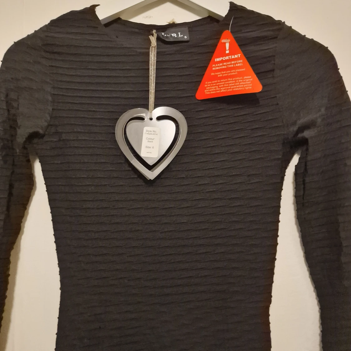 Svart långklänning - 1