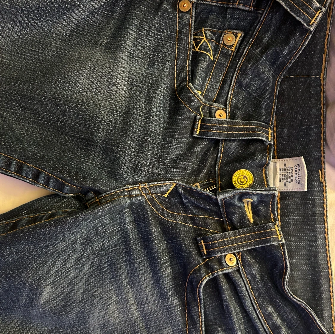 Bootcut true religon jeans. - 1