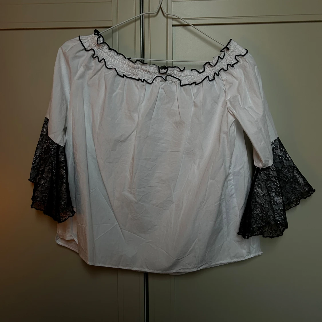 Vit offshoulder blus från Zara - 1