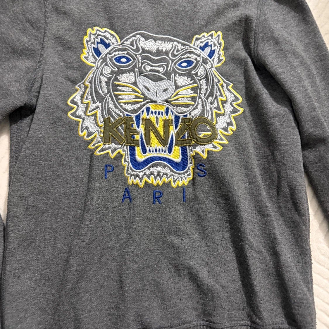 Grå Kenzo sweatshirt med tigertryck - 1