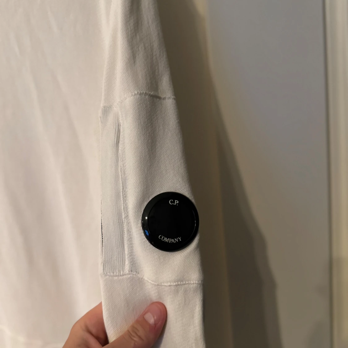 Vit hoodie från C.P. Company - 1