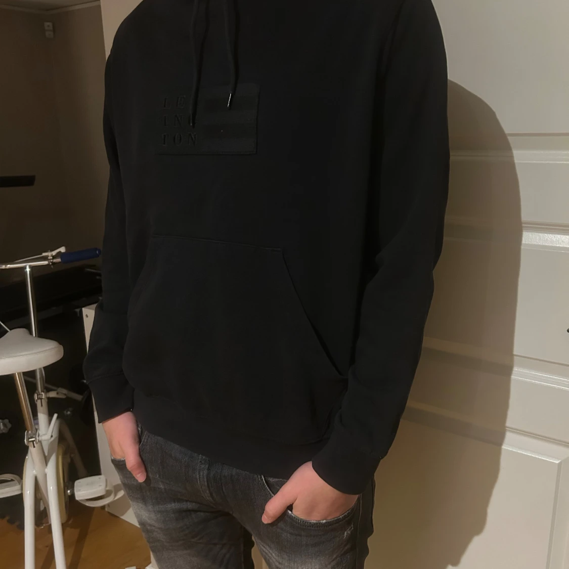 Svart hoodie från Lexington - 2