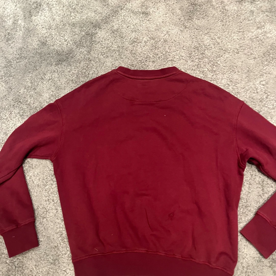 Vinröd sweatshirt från Morris XS - 2